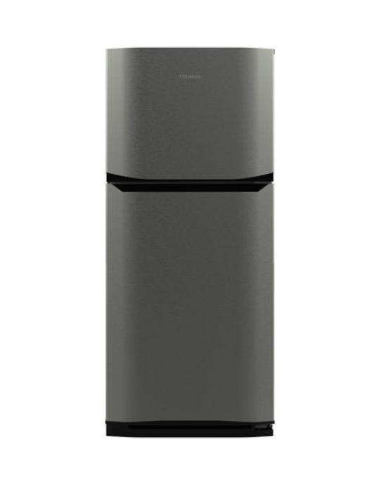 ثلاجه تورنيدو 304 لتر ستالس غامق RF-33FT-DST