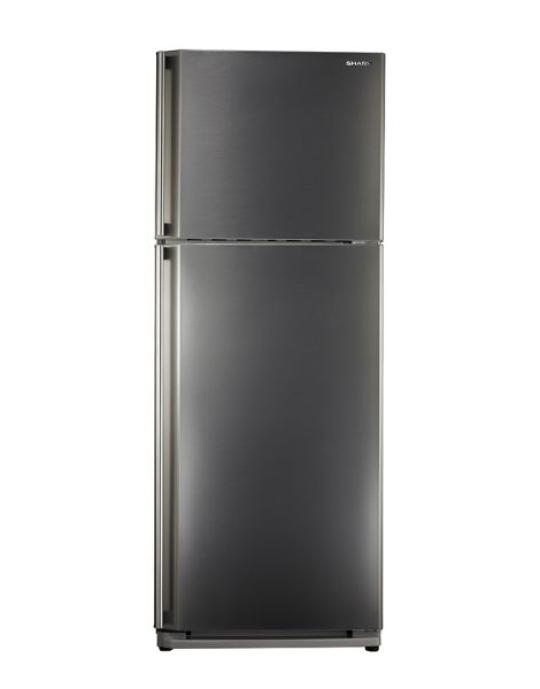 ثلاجه شارب 396 لتر ستالس SJ-48C(ST)