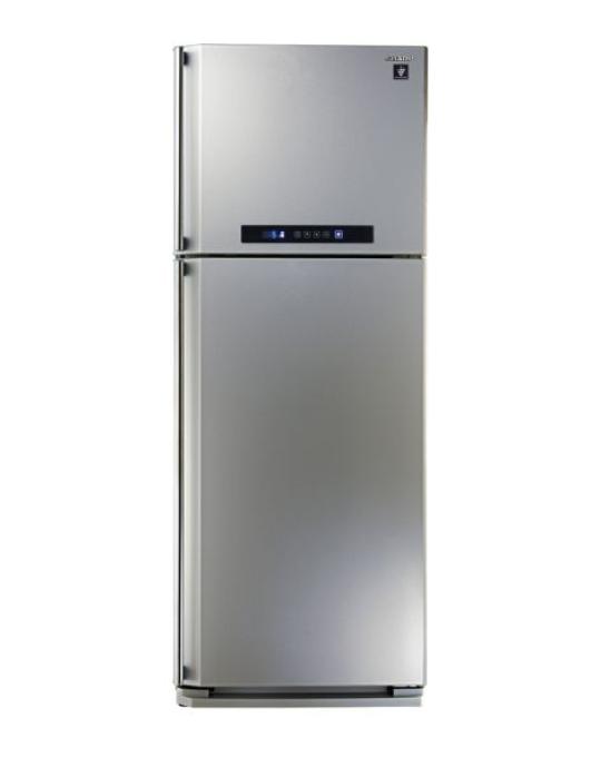 ثلاجة شارب 395 لتر ديجيتال سيلفر SJ-PC48A SL