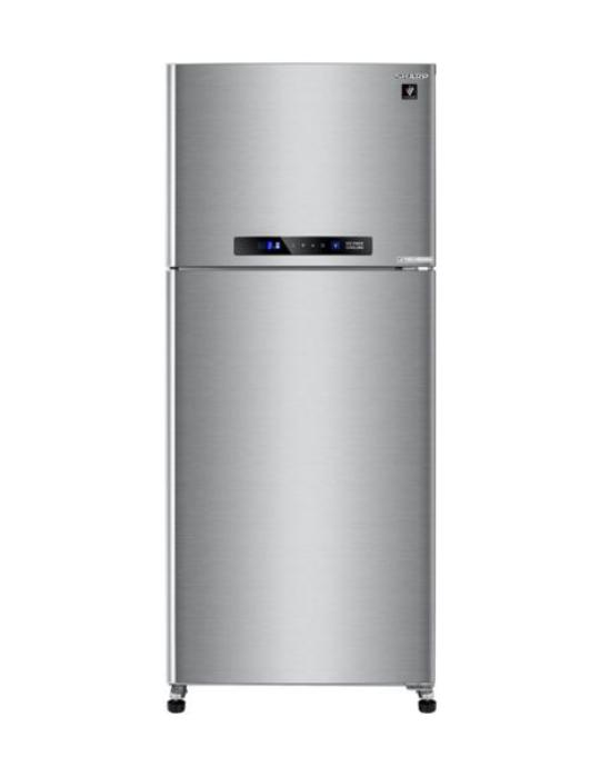 ثلاجه شارب 396 لتر ستالس ديجيتال انفرتر SJ-PV48G-DST